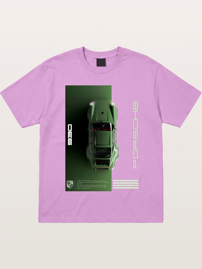 930 Porsche Green Top View Gildan T-shirt