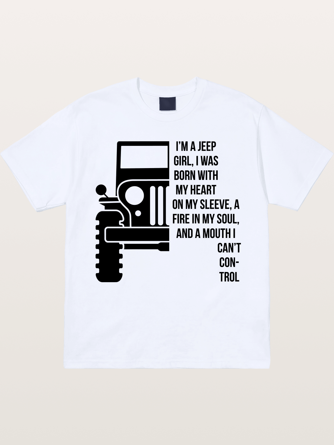 Jeep Girl Gildan T-shirt