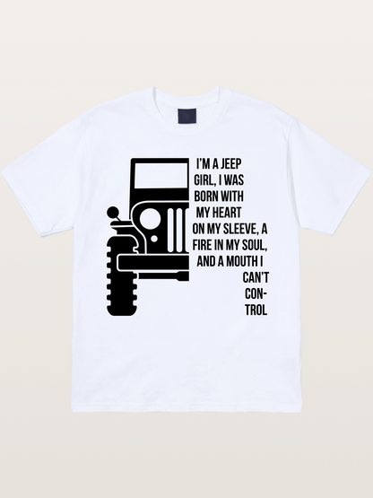 Jeep Girl Gildan T-shirt
