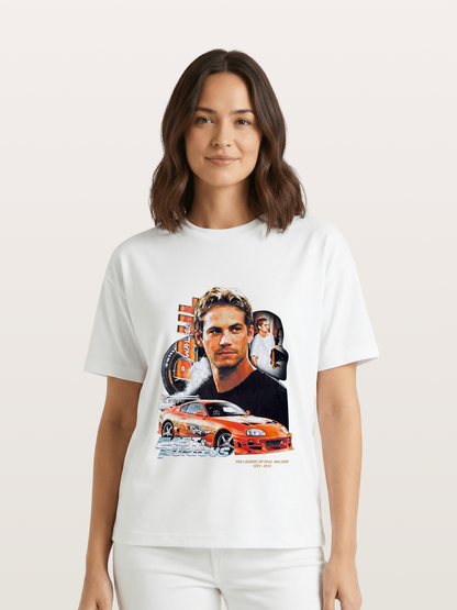Orange Supra Fast & Furious Gildan T-shirt