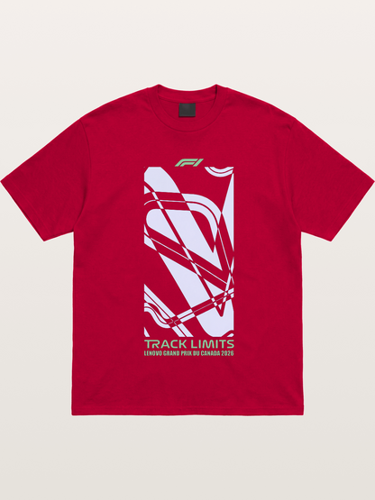 F1 Canada Track Line Art Gildan T-shirt
