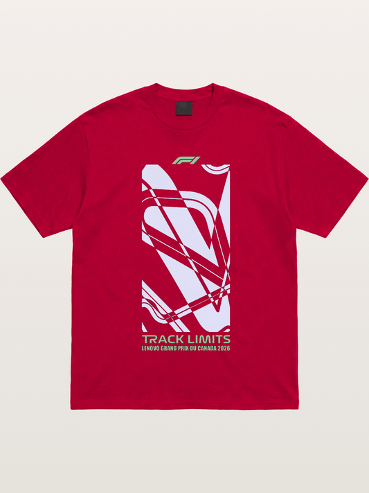 F1 Canada Track Line Art Gildan T-shirt