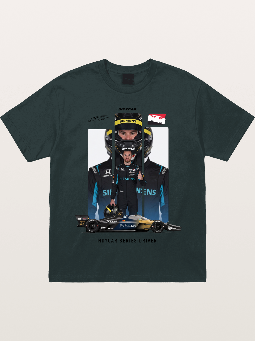 #27 IndyCar Driver Kyle Kirkwood Gildan T-shirt