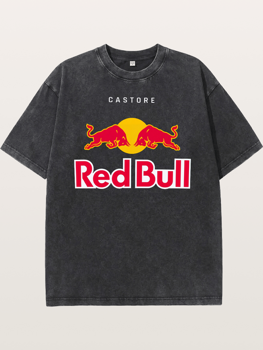 Red Bull F1 Energy Symbol Washed T-shirt