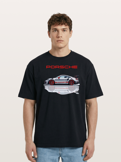 Silver Streak Cotton T-shirt