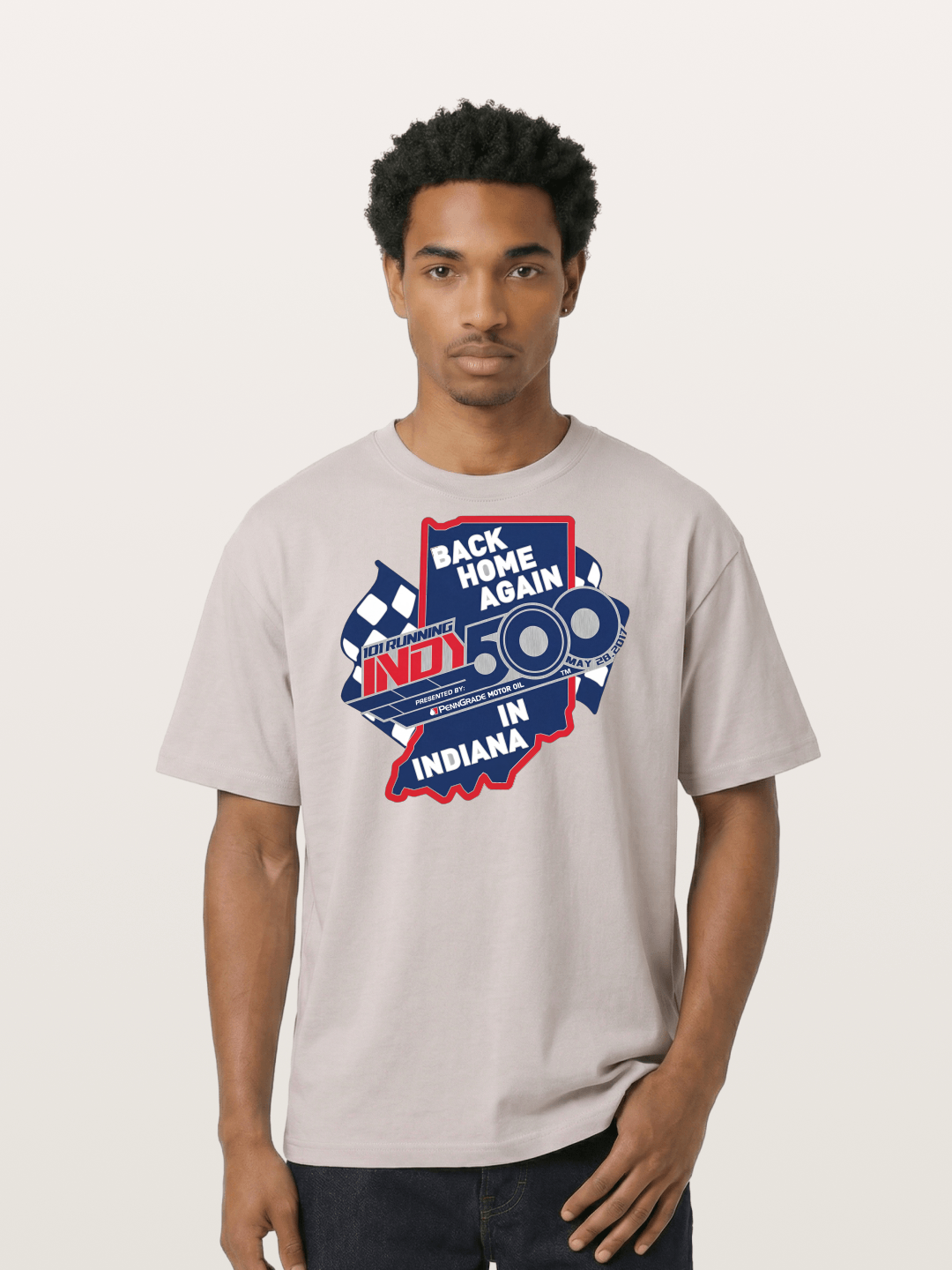Indy Back Home Cotton T-shirt