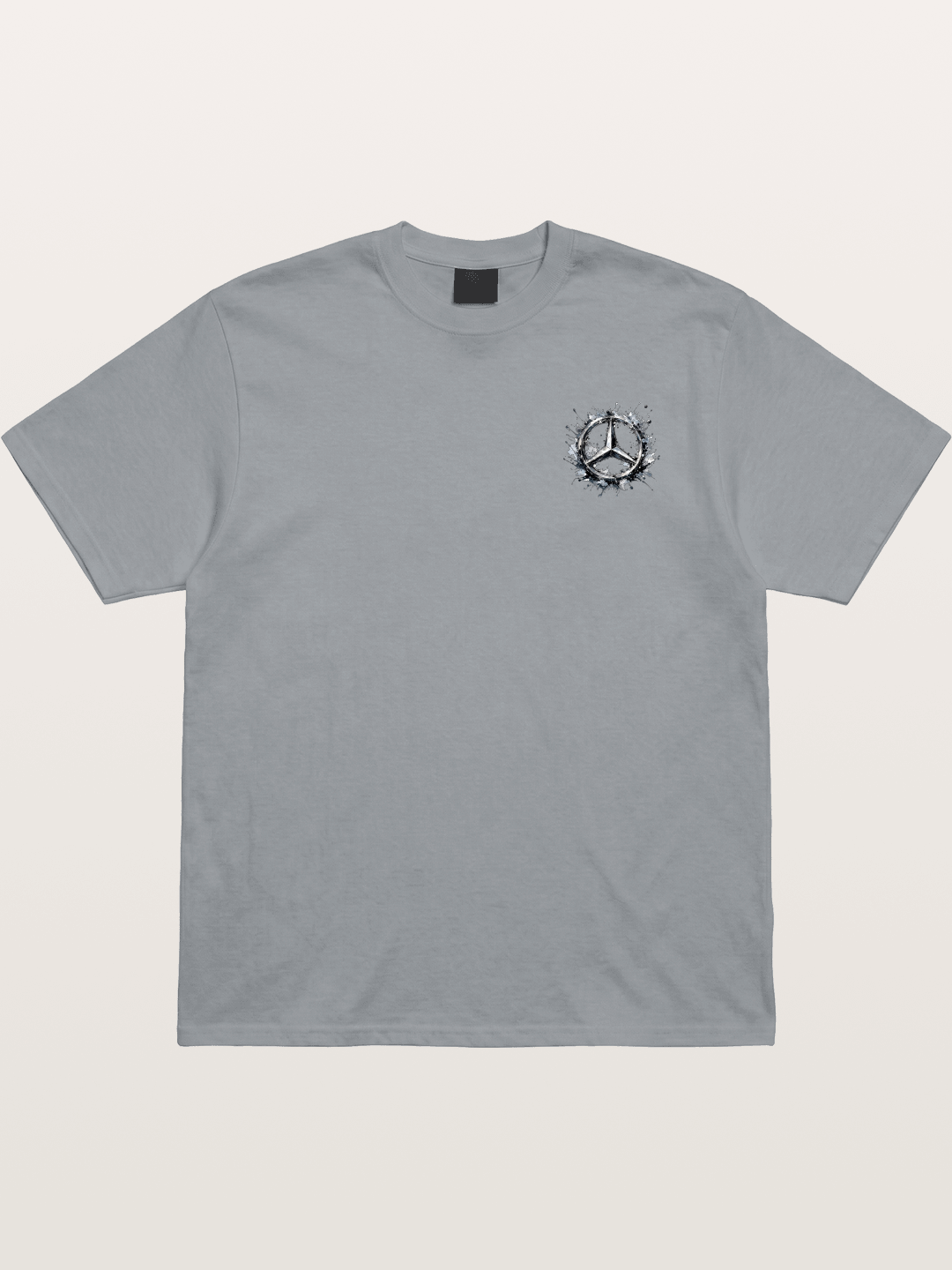 Mercedes Ink Wash Logo Art Gildan T-shirt
