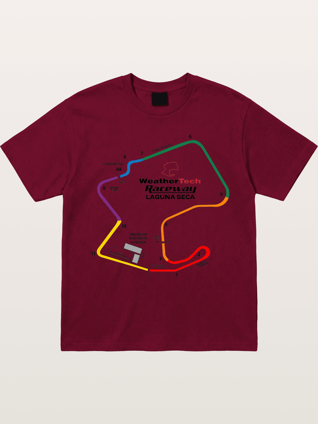 Corkscrew Track Gildan T-shirt