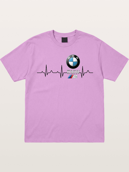 BMW Heartbeat Logo Art Gildan T-shirt