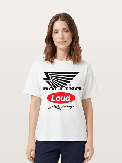 Rolling Loud Racing Logo Cotton T-shirt