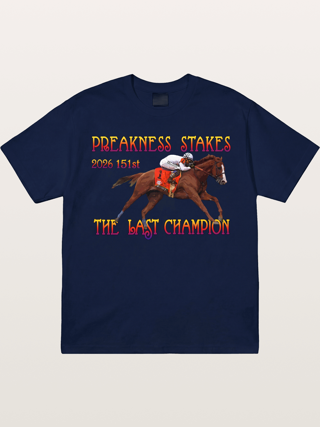 2026 Preakness Race Horse 1 Silks Gildan T-shirt