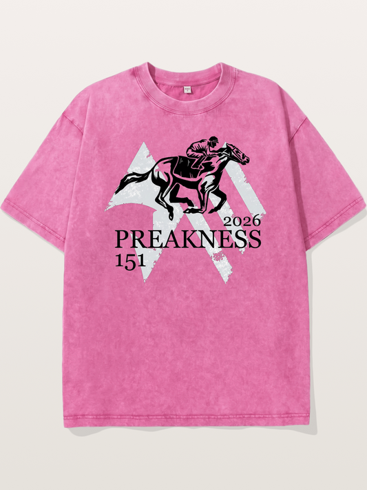 Preakness 2026 Vintage Silhouette Washed T-shirt