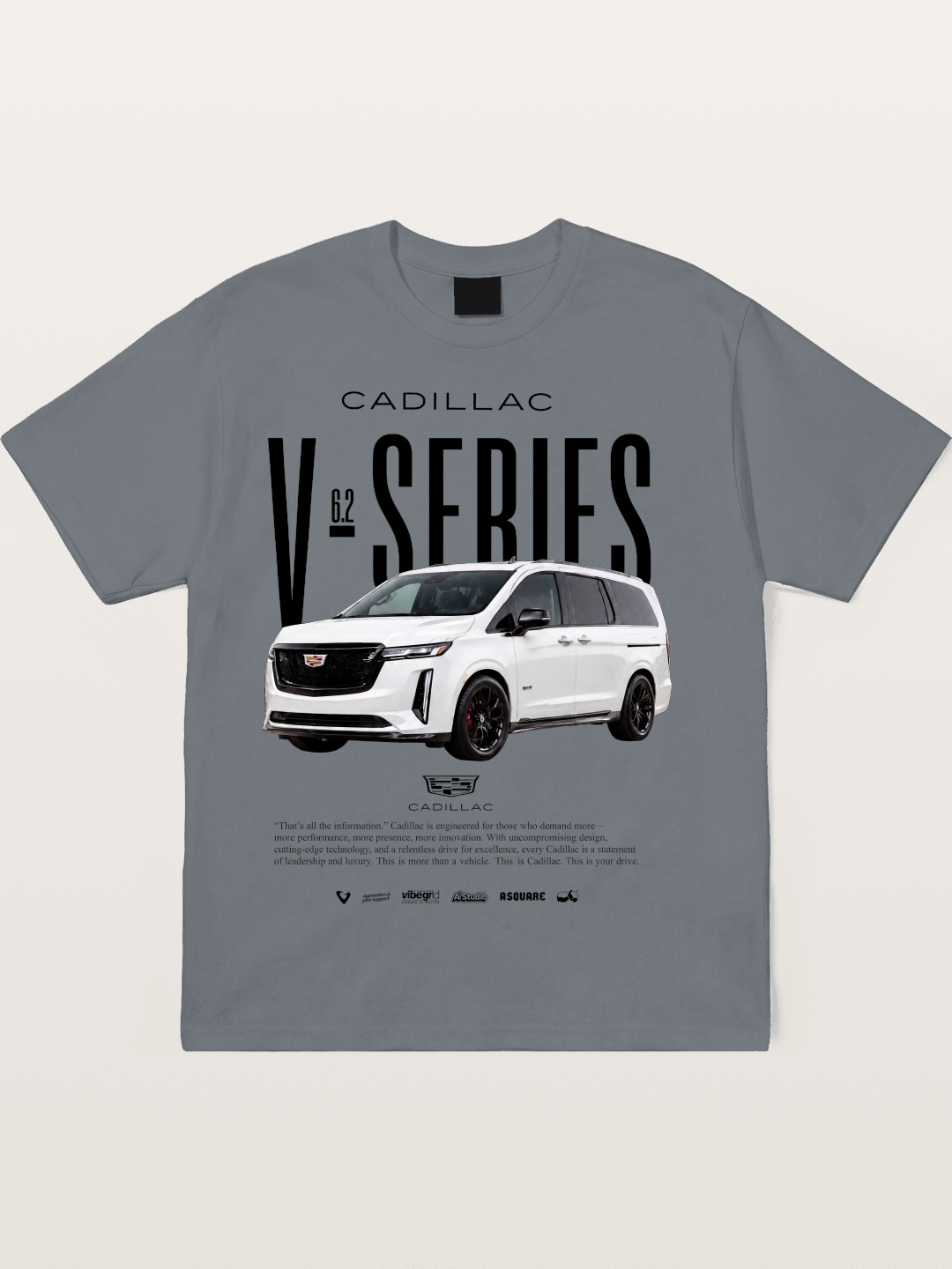 Cadillac V-Series SUV Graphic Cotton T-shirt