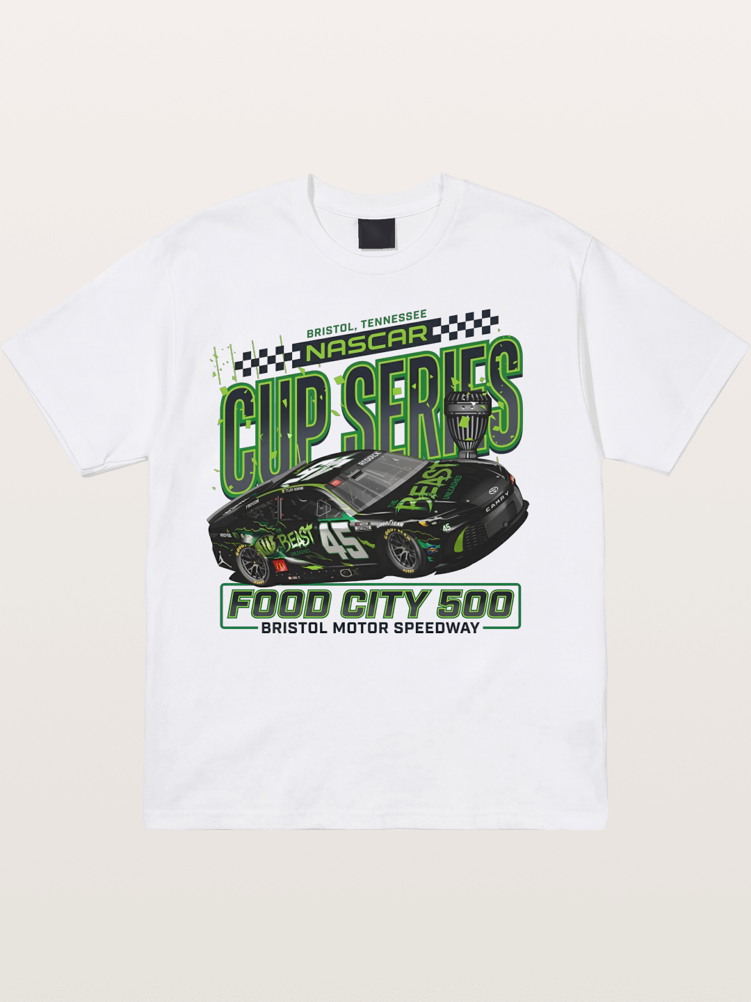Bristol Food City 500 Art Cotton T-shirt