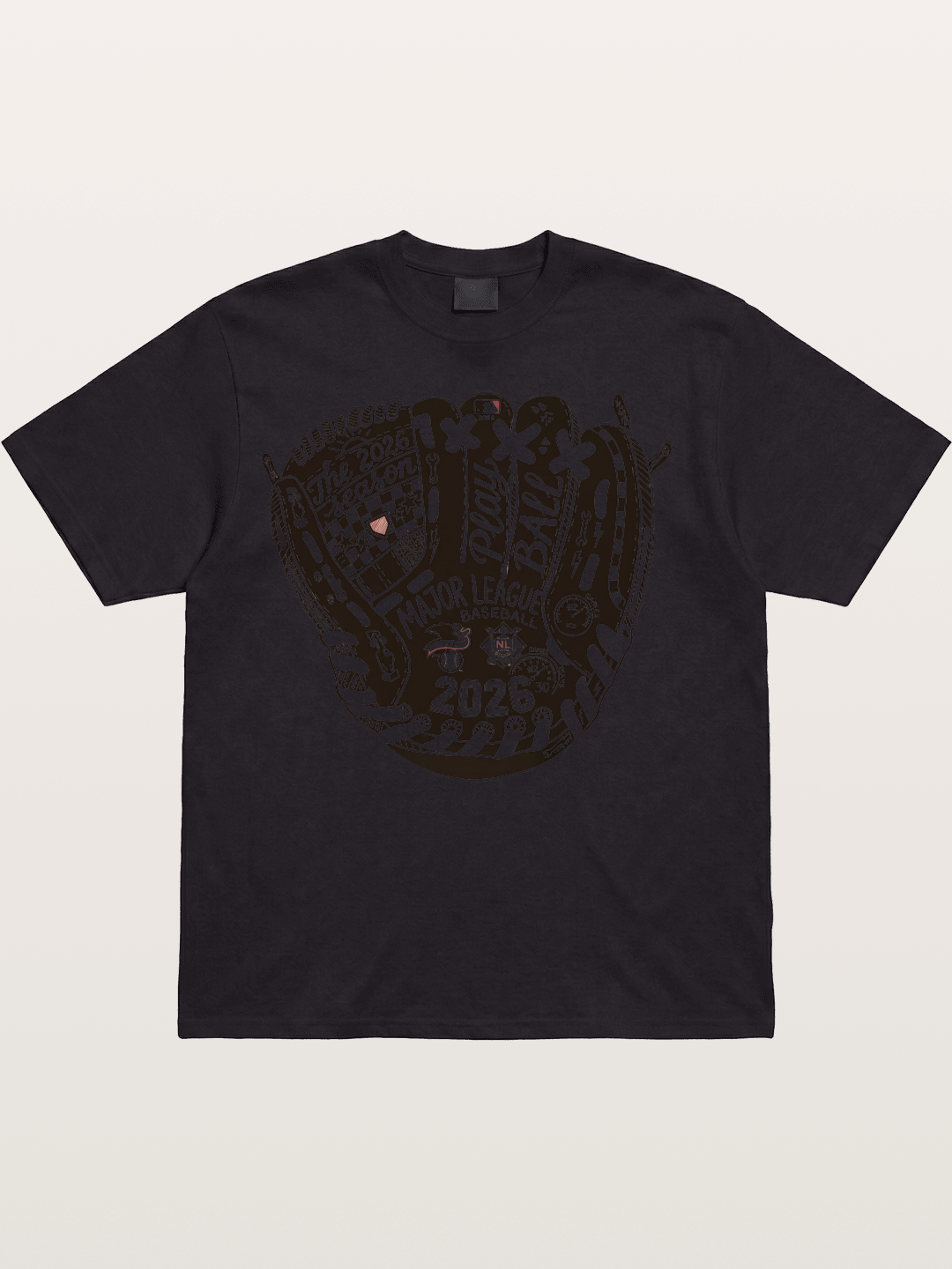 Play Ball Glove Cotton T-shirt