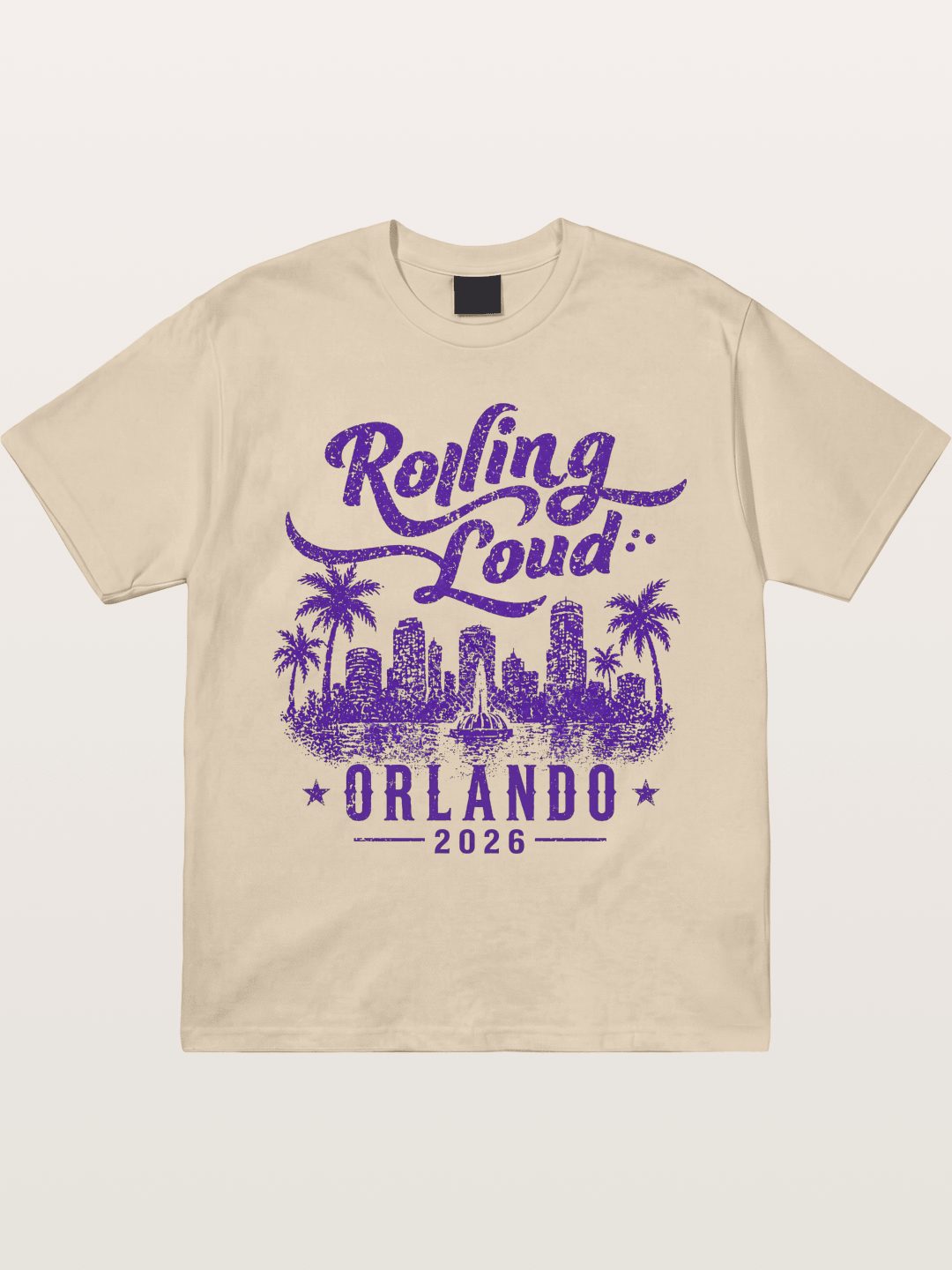 Rolling Loud Orlando 2026 Print Gildan T-shirt