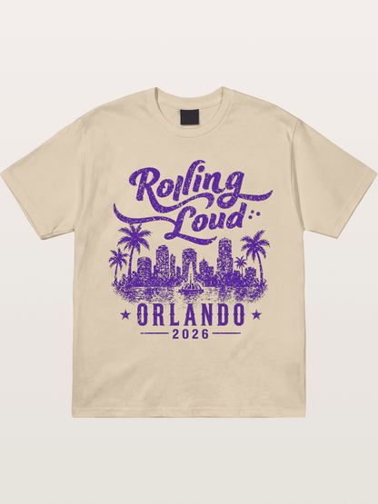 Rolling Loud Orlando 2026 Print Gildan T-shirt