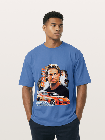 Orange Supra Fast & Furious Gildan T-shirt