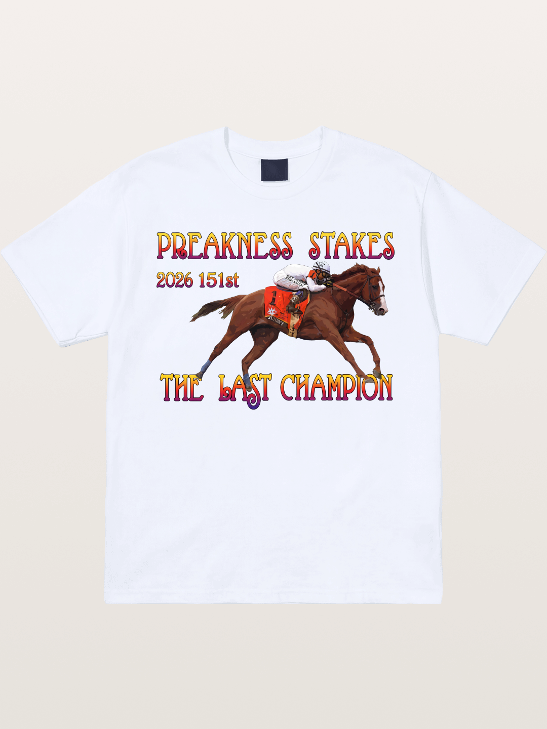 2026 Preakness Race Horse 1 Silks Gildan T-shirt