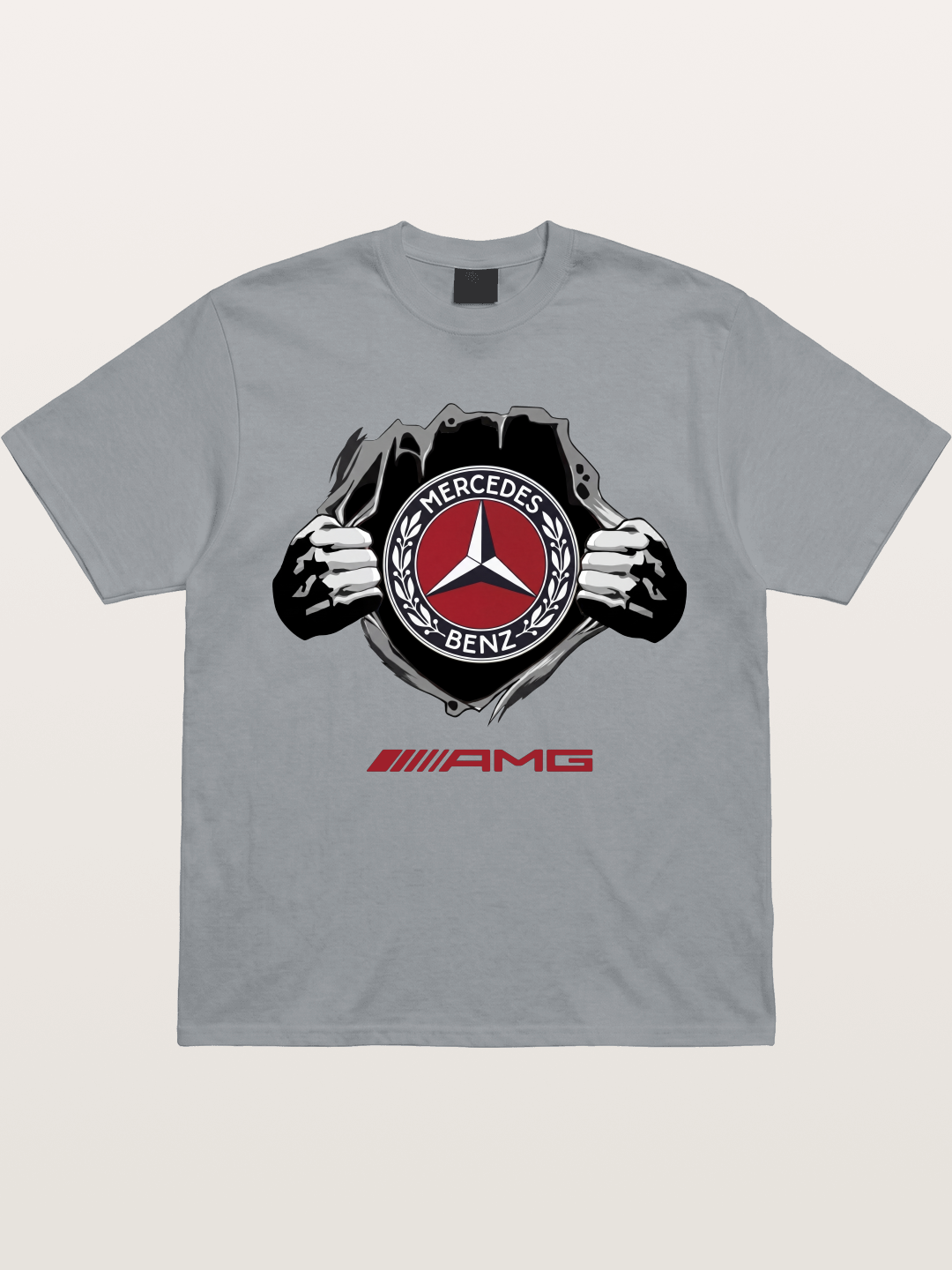 Benz Star Tear Graphic Gildan T-shirt