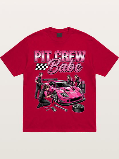 Pit Crew Babe Gildan T-shirt