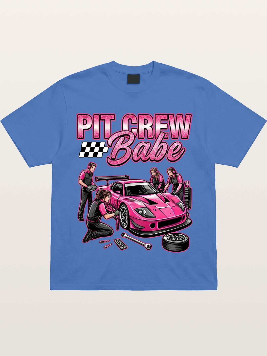 Pit Crew Babe Gildan T-shirt