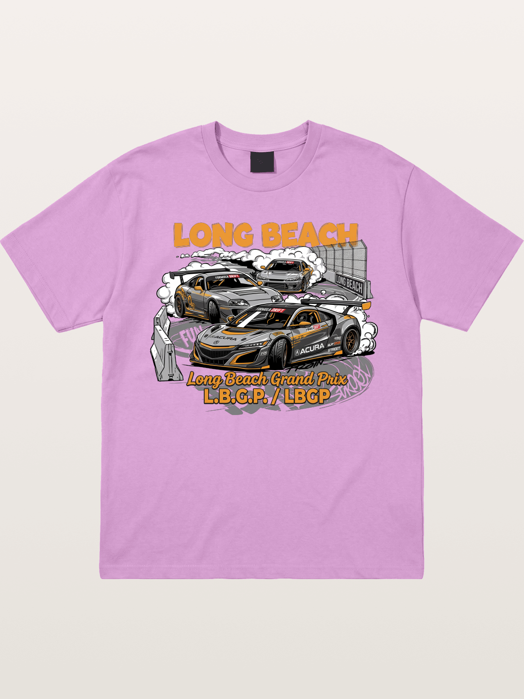 Long Beach Multi-Car Race Gildan T-shirt