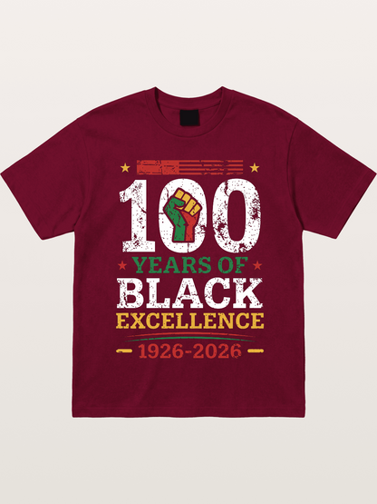 Juneteenth Centennial Excellence Tribute Gildan T-shirt