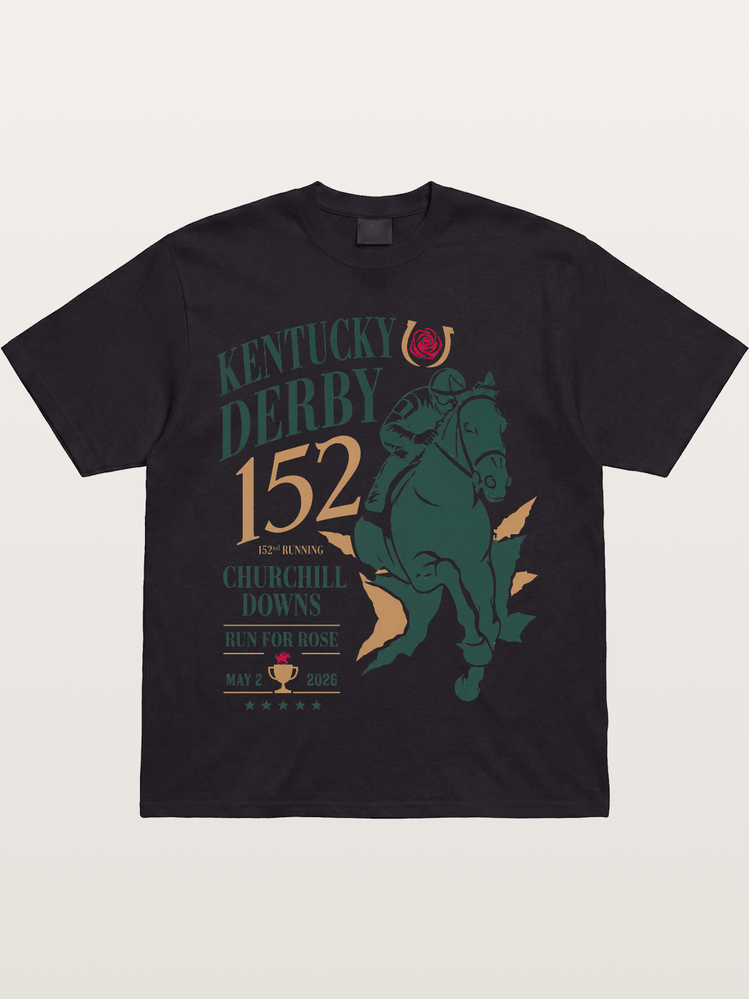 Churchill Downs Derby Silhouette Art Gildan T-shirt