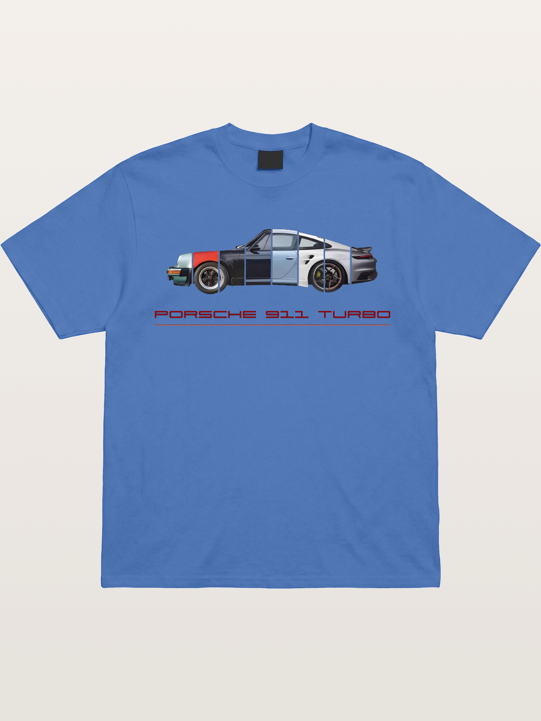 Porsche 911 Turbo Split Sections Gildan T-shirt