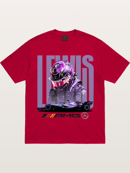 Hamilton 44 Mercedes F1 Gildan T-shirt