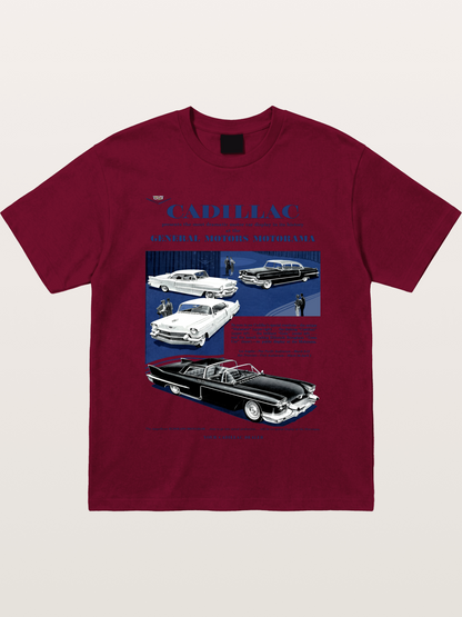 Cadillac Classic Car History Art Gildan T-shirt