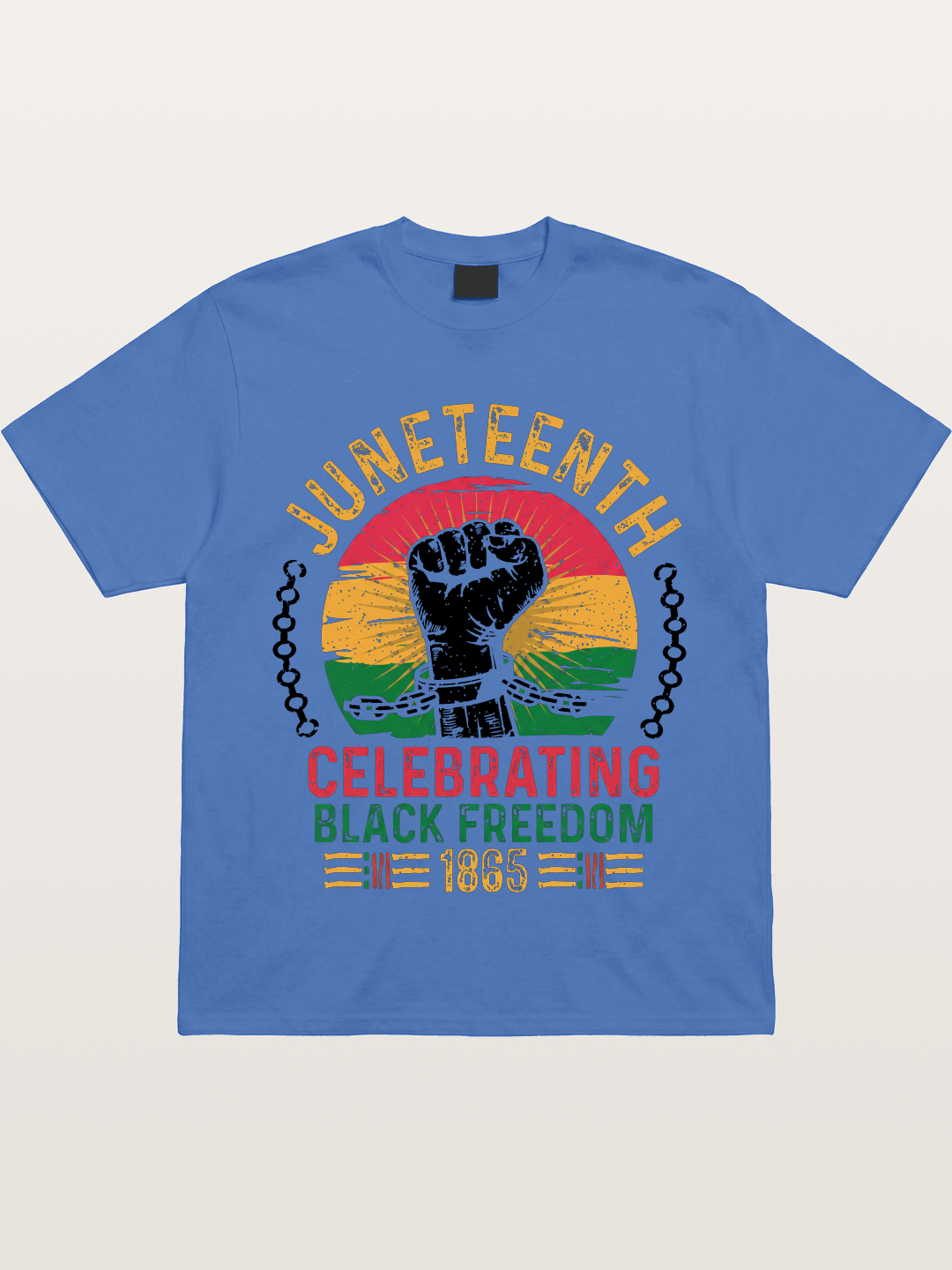 Juneteenth Black Freedom Fist Gildan T-shirt