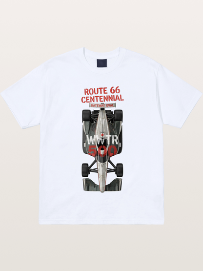 Back View Route66 IndyCar Gildan T-shirt