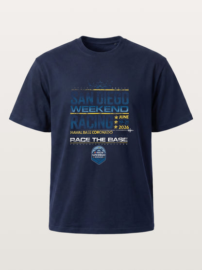 San Diego Racing Crown Layout Cotton T-shirt