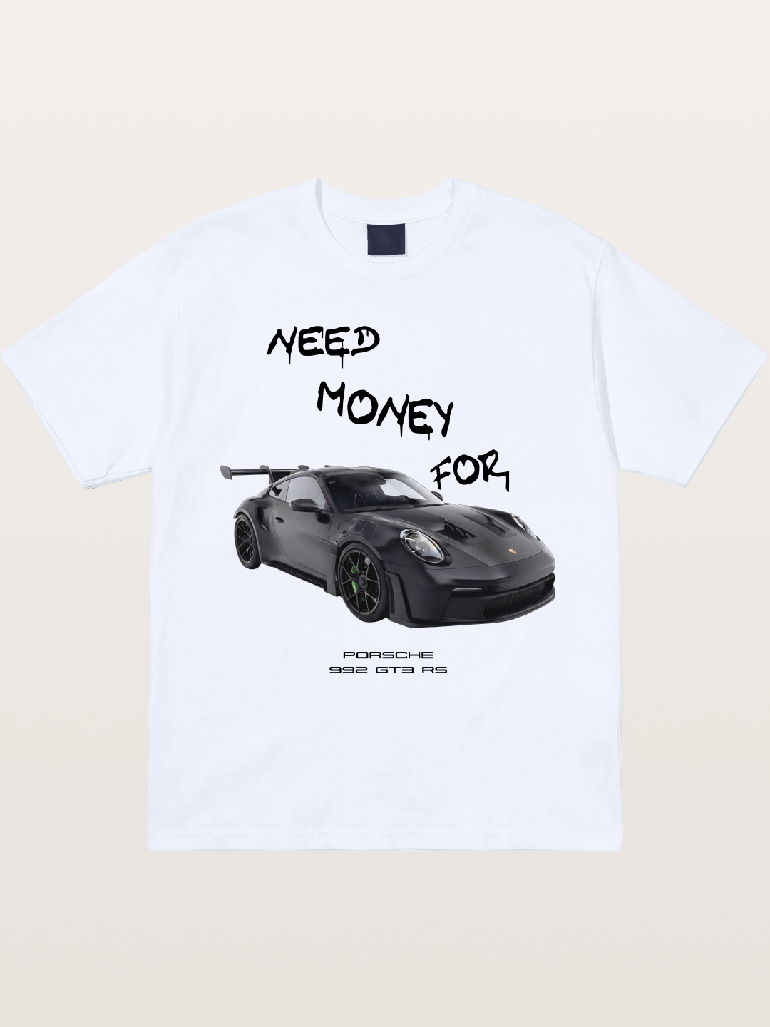 Porsche 992 GT3 RS Need Money Gildan T-shirt