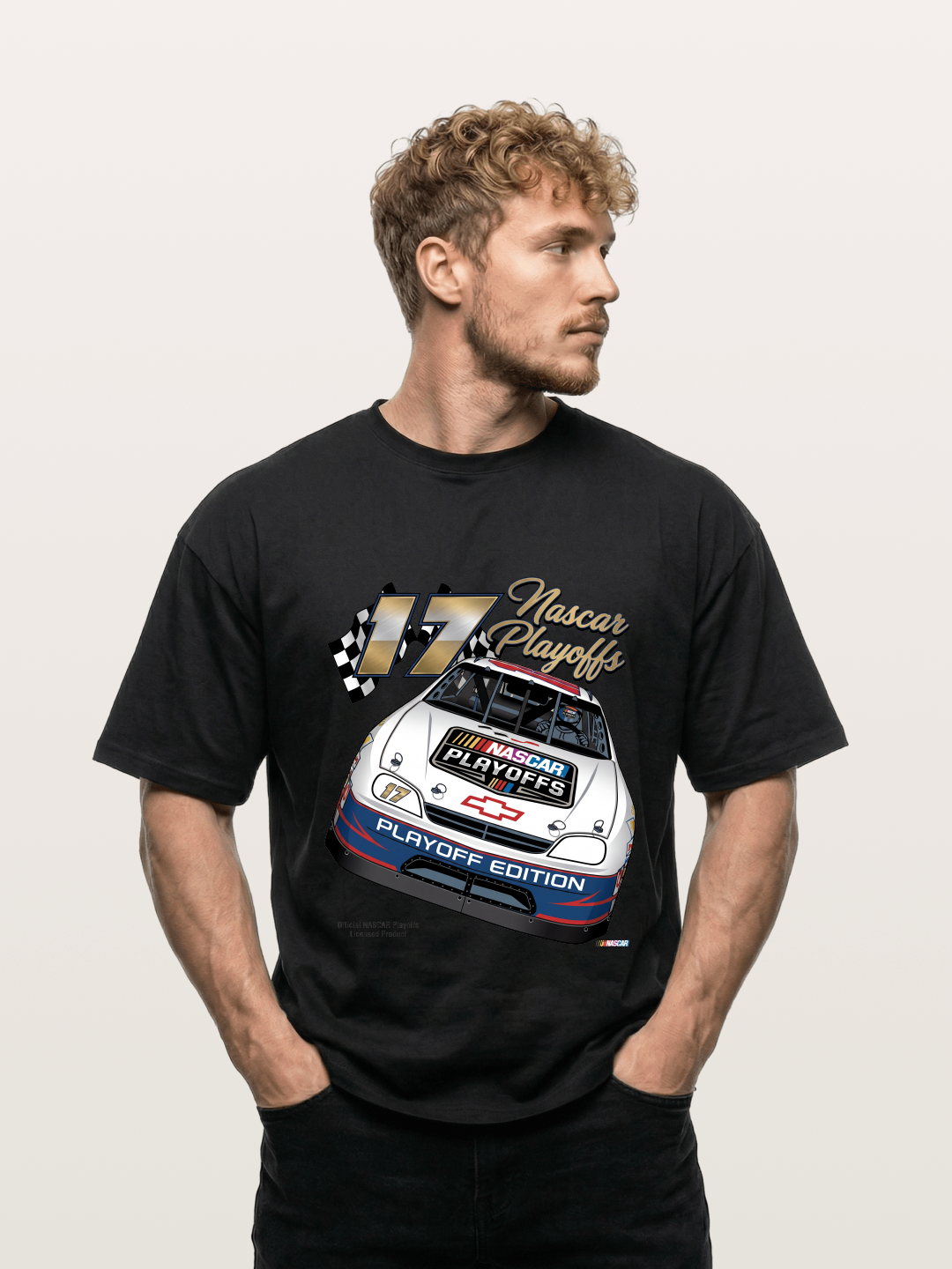 17 Playoff Edition Race Car Gildan T-shirt