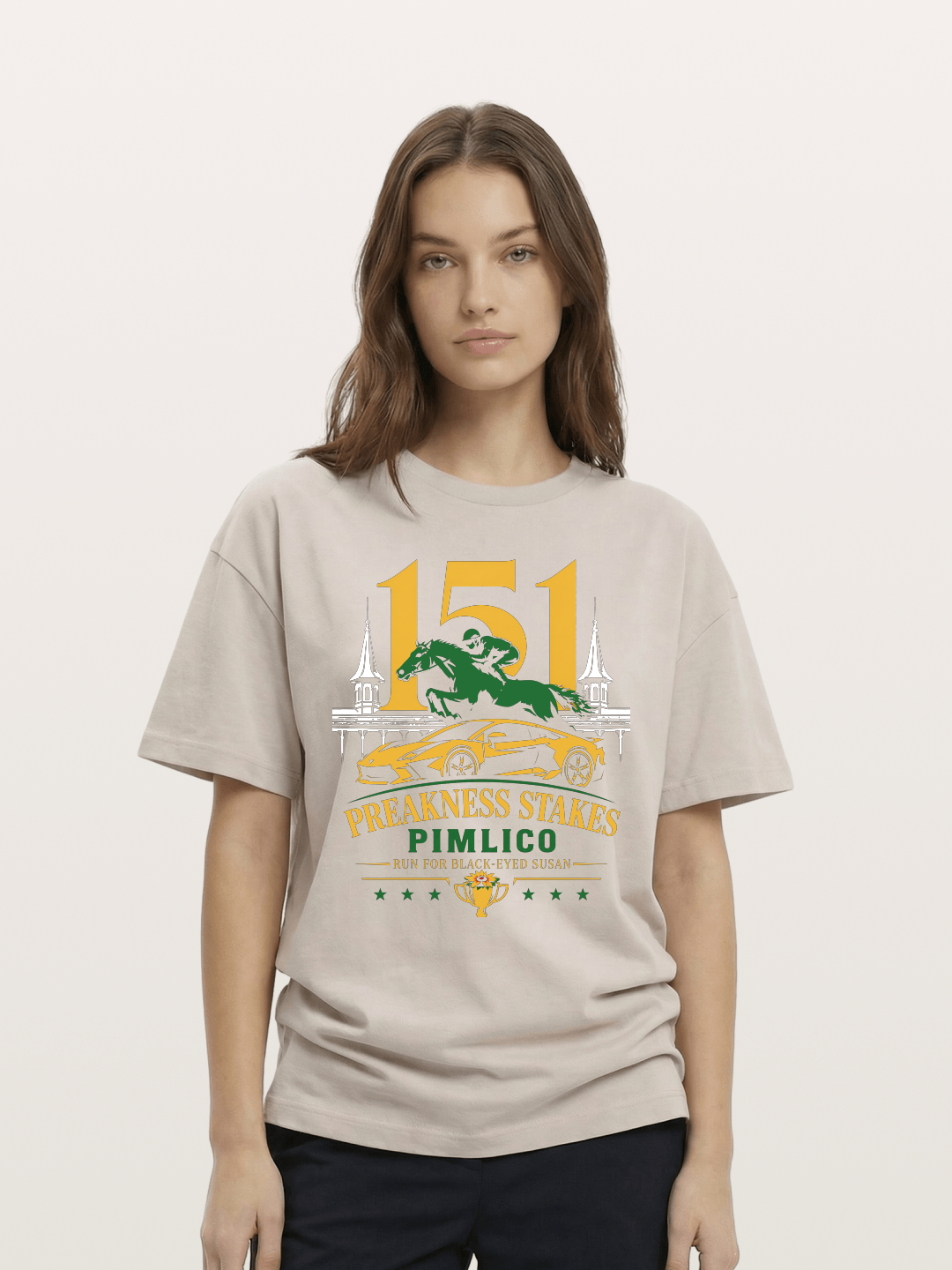 151st Preakness Stakes Pimlico 2026 Cotton T-shirt