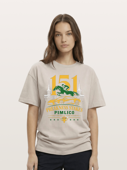 151st Preakness Stakes Pimlico 2026 Cotton T-shirt