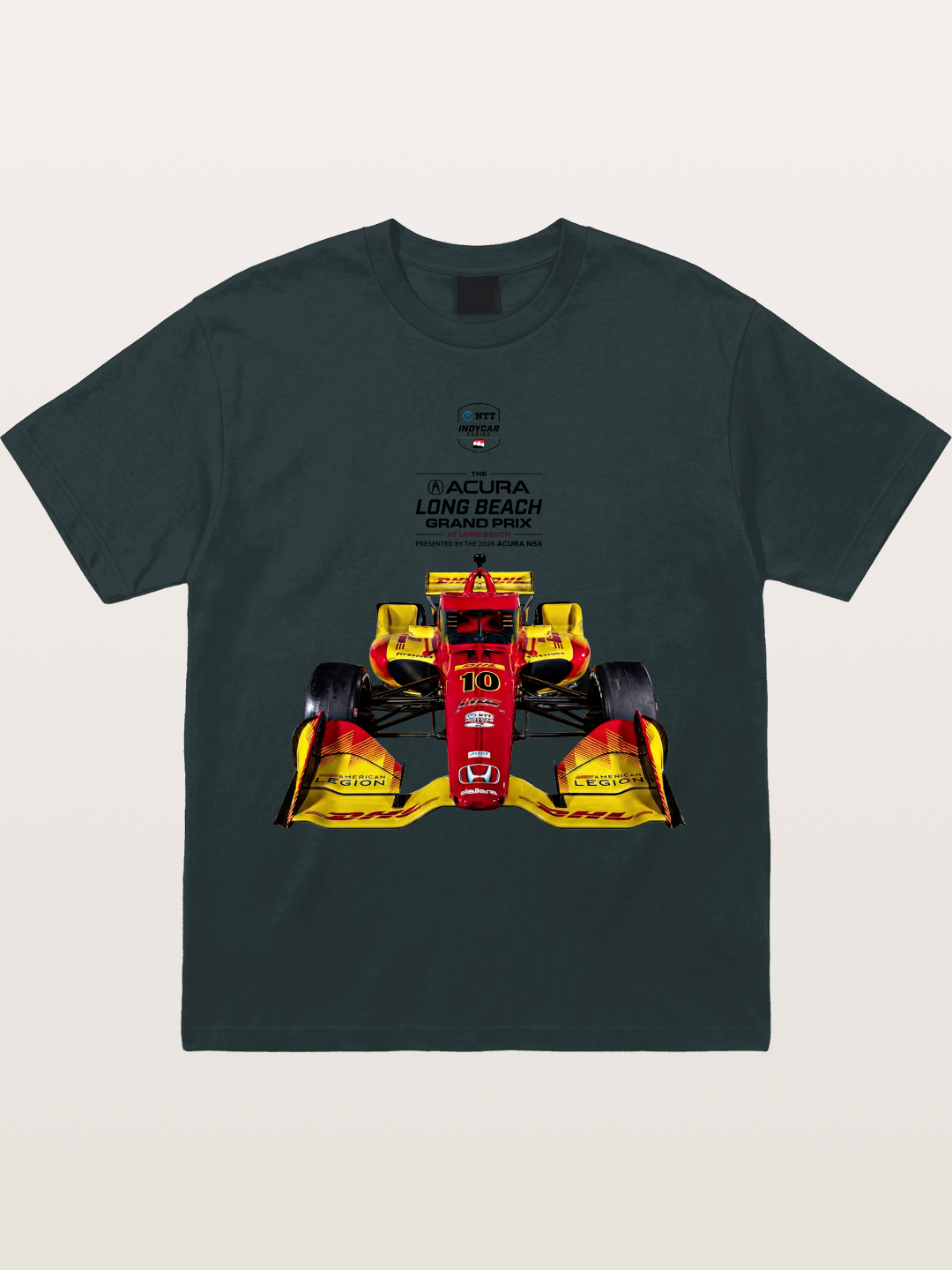 Palou #10 Long Beach Champion Gildan T-shirt