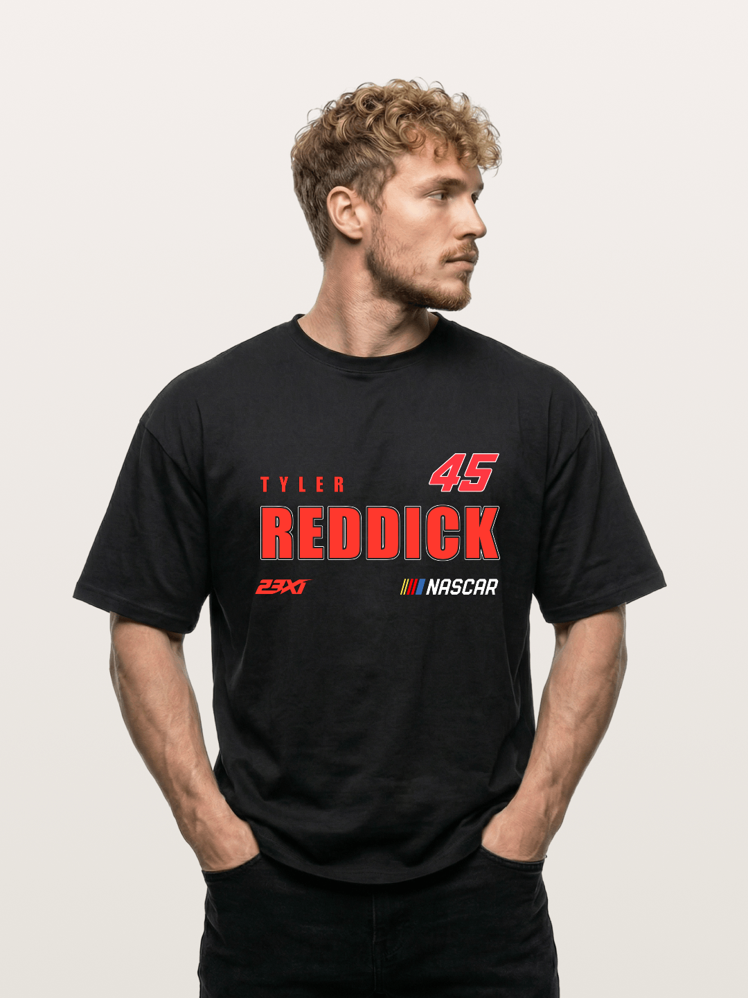 Tyler Reddick 45 23XI NASCAR Art Gildan T-shirt