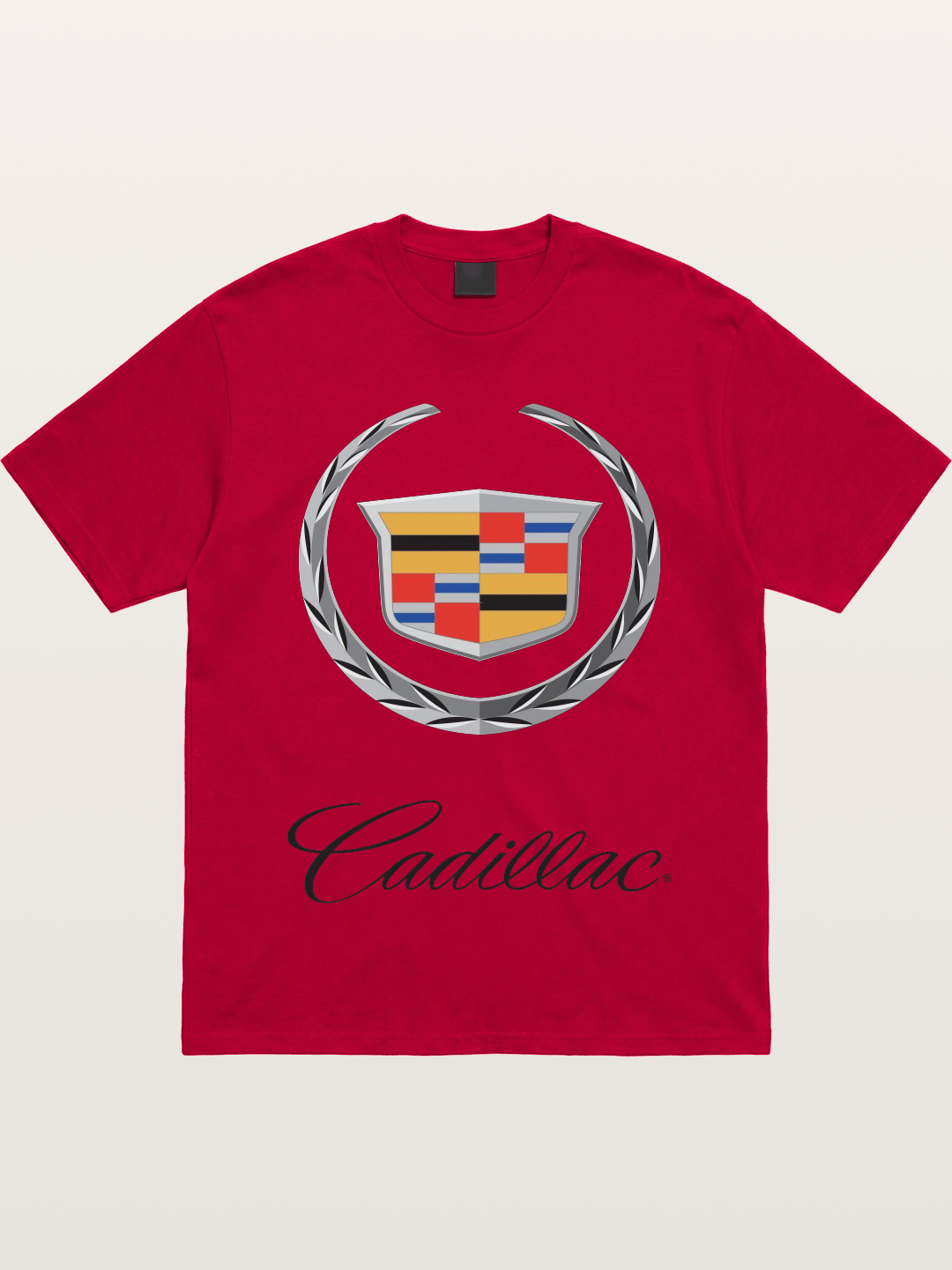 Cadillac Laurel Wreath Emblem Gildan T-shirt
