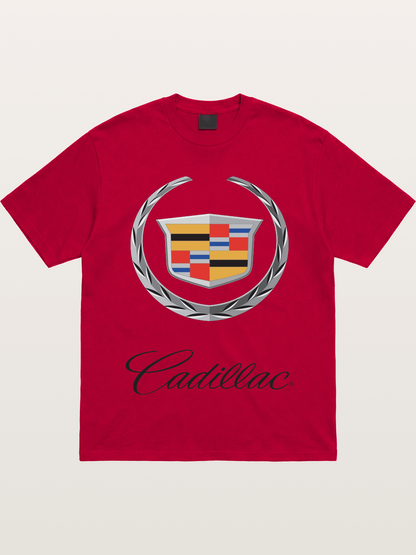 Cadillac Laurel Wreath Emblem Gildan T-shirt