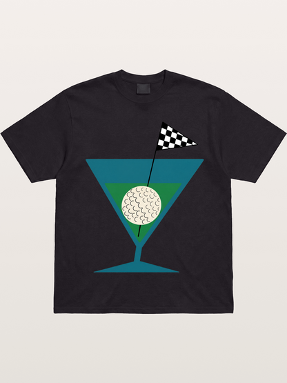 Golf Martini Gildan T-shirt