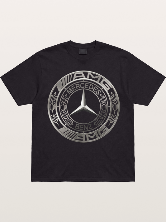 Mercedes-Benz Silver Logo Gildan T-shirt