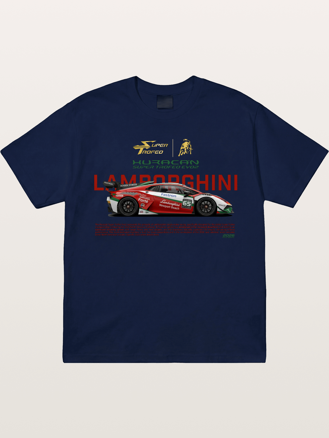 Lamborghini Huracan EVO2 Race Livery Gildan T-shirt
