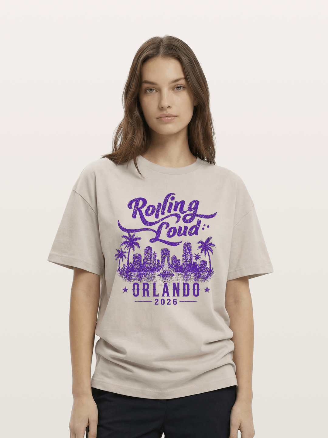Rolling Loud Orlando 2026 Print Cotton T-shirt
