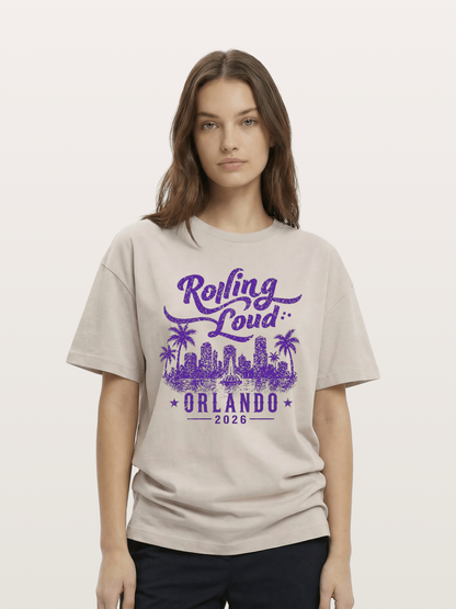 Rolling Loud Orlando 2026 Print Cotton T-shirt