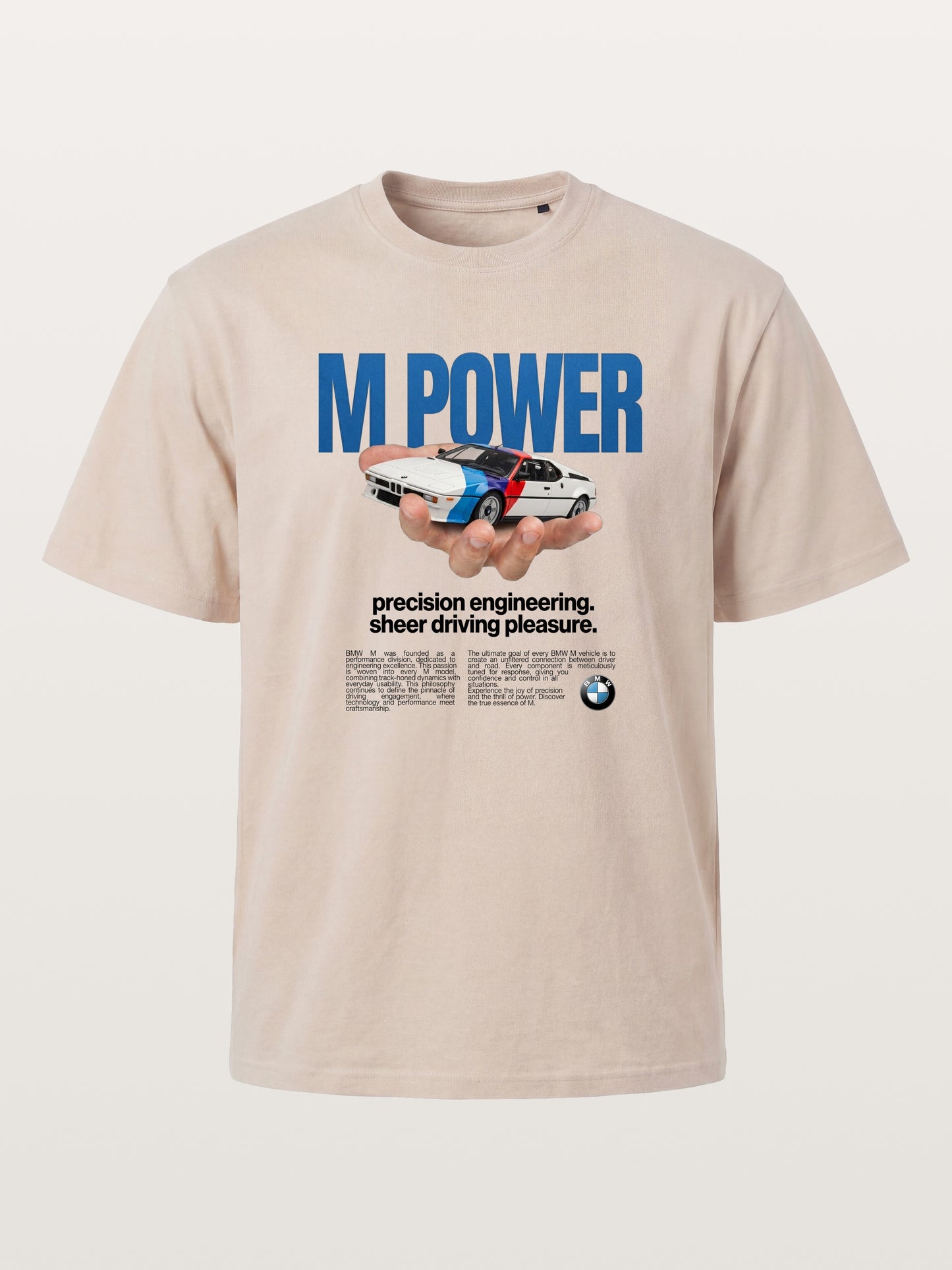 M Power Precision BMW Print Cotton T-shirt