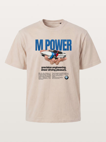 M Power Precision BMW Print Cotton T-shirt